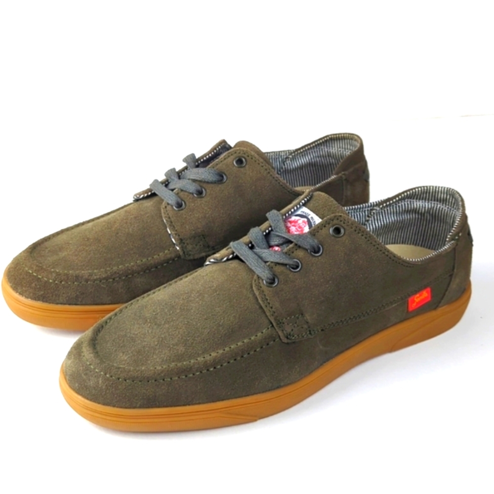 GORILLA Men's Green 1906 Chambray Sneakers Size 10.5